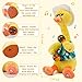 Talking Dancing Duck Toy, Repeating What You Say, Mimicking Toy Dancing Duck Baby Toys for Infants, Singing Duck Stuffed Animal Plush Toys, Baby Toys 6-12 Months Musical Interactive Tummy Time Gifts