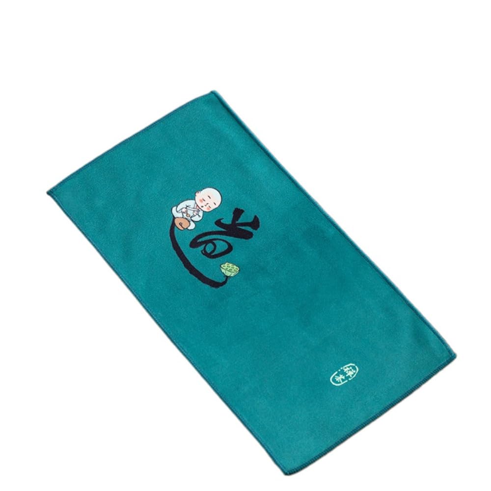High Grade Tea Towel Tea Cloth Water Absorption High Grade Chinese Zen Tea Table Tea Mat