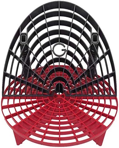 GRIT GUARD - The Original Grit Guard Insert With Washboard Combo Pack (BLACK, RED)