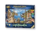 Tolle Vorlage : Mit der Schipper Malvorlage für Erwachsene bekommt jeder Hobbymaler und Anfänger eine schöne Landschaft auf die Leinwand, das funktioniert ohne Vorkenntnisse zum Thema Malen