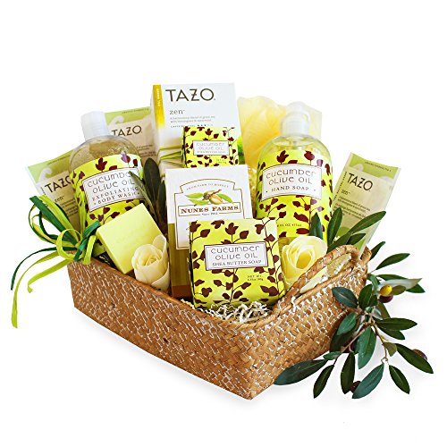 California Delicious Natural Cucumber and Olive Oil Spa Gift Set