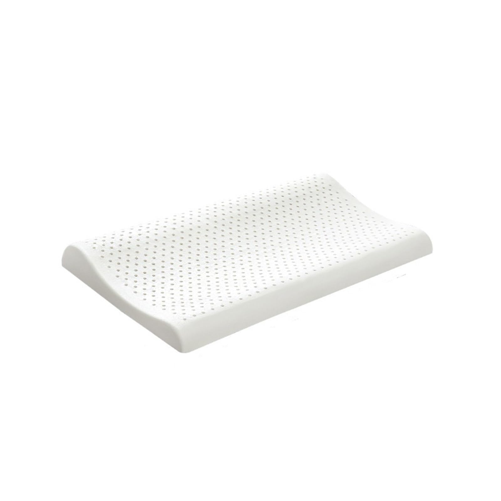 BNVEWR Pectin Pillow, Natural Latex Pillow Massa Neck Pain Release Pillows Rubber Protection Sleep Aid Low Core,Breathable