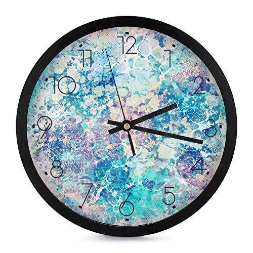 Pendule murale moderne aquarelle de qualité supérieure 25.4cm