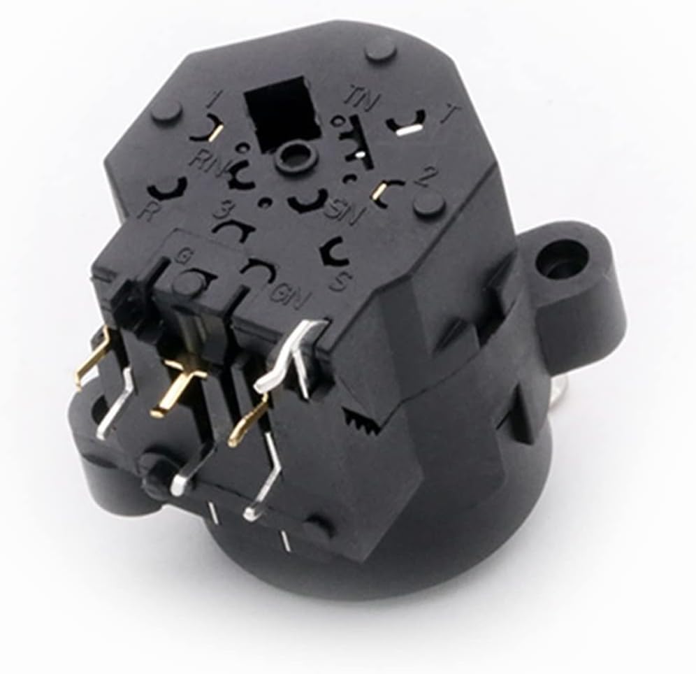 Dual Function Audio Panel Mount 6.35mm Female Jack 3 Pin X L R Female Jack Socket 7 Feet Right Angle Chassis 10Pcs
