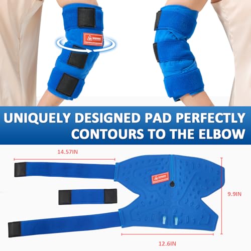 Image of Elbow Pad for Cold Therapy Machine, Attachment for Aokeste Ice Therapy Unit