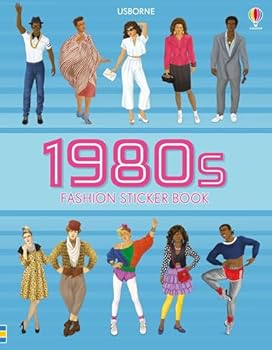 Paperback 1980s Fashion Sticker Book