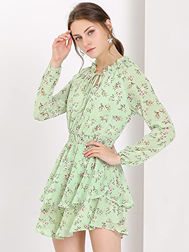 Robe en mousseline de soie avec taille smockée confortable - 2