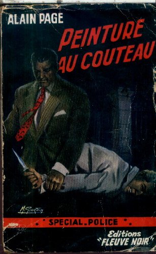 Alain Page. Peinture au couteau