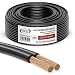 Produktbild OKSI Lautsprecherkabel - 2x1,5mm² - 50 m, Schwarz | CCA (Kupfer+Alu) für HiFi, Anschluss von Audio-Stereo an Verstärker, Surround-Sound-System, TV-Heimkino und Autoradio
