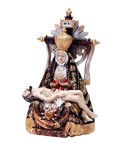 Vierge des Angustias en résine 15 cm avec son coffret historique DRW
