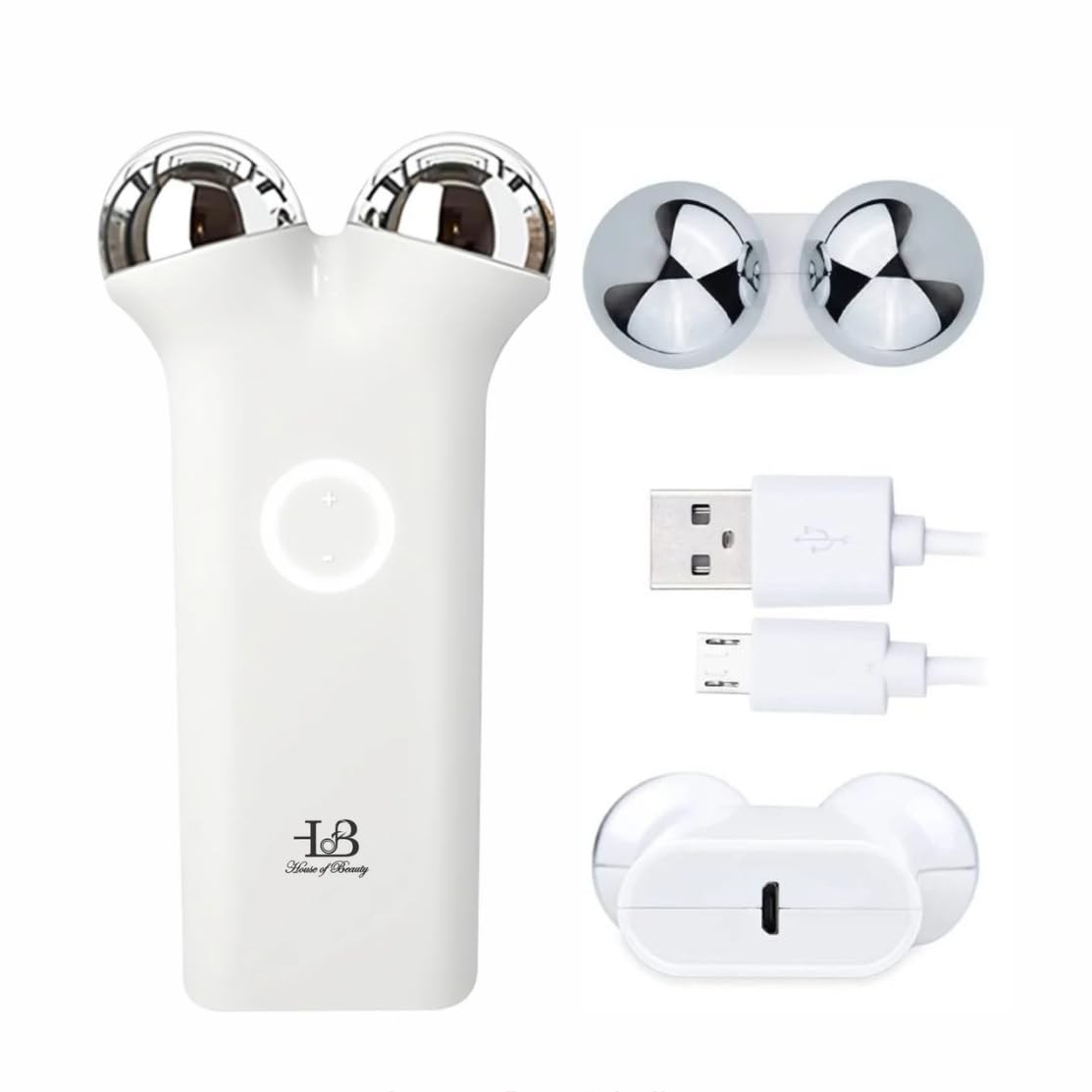HOUSE OF BEAUTY Face Lift Pro Micro Currenting Face Massager & Collagen Face Serum for Lightening Tone & Face Lift, Suitable For All skin types - (Combo Pack of 2) HOUSE OF BEAUTY Face Lift Pro Micro Currenting Face Massager & Collagen Face Serum for Lightening Tone & Face Lift, Suitable For All skin types - (Combo Pack of 2)