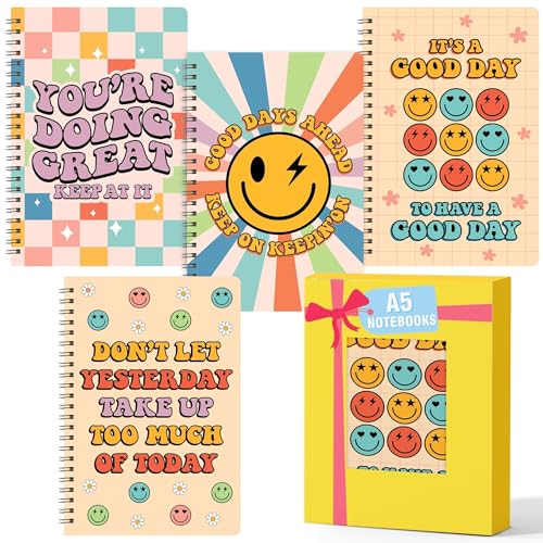 L1rabe 4Pcs Retro Inspiration Notebooks L1rabe 4Pcs Retro Inspiration Notebooks