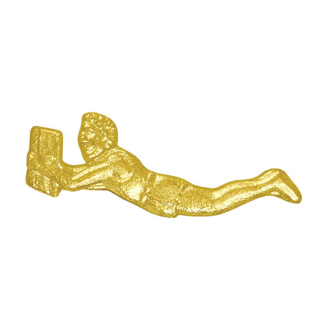 Simba Cal Gold Male Gymnastics Chenille Lapel Pin