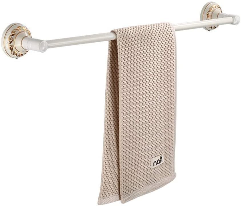 Porte-serviette en aluminium sculpté au style européen antique pour une salle de bain raffinée