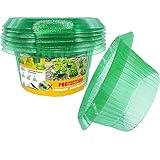 VDYXEW Schneckenkragen Für Lhre Salatpflanzen Und Kohl，15 Stücke Schneckenabwehr Ohne Chemie，Schneckenkragen Schützt Pflanzen,Um Besser Zu Werden，Salatpflanzen Schutz aus Plastik