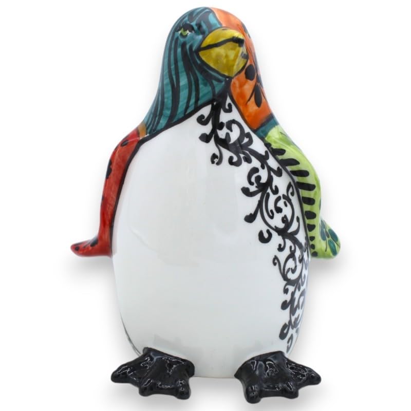 Pingouin en céramique de Caltagirone pour sublimer votre salon moderne
