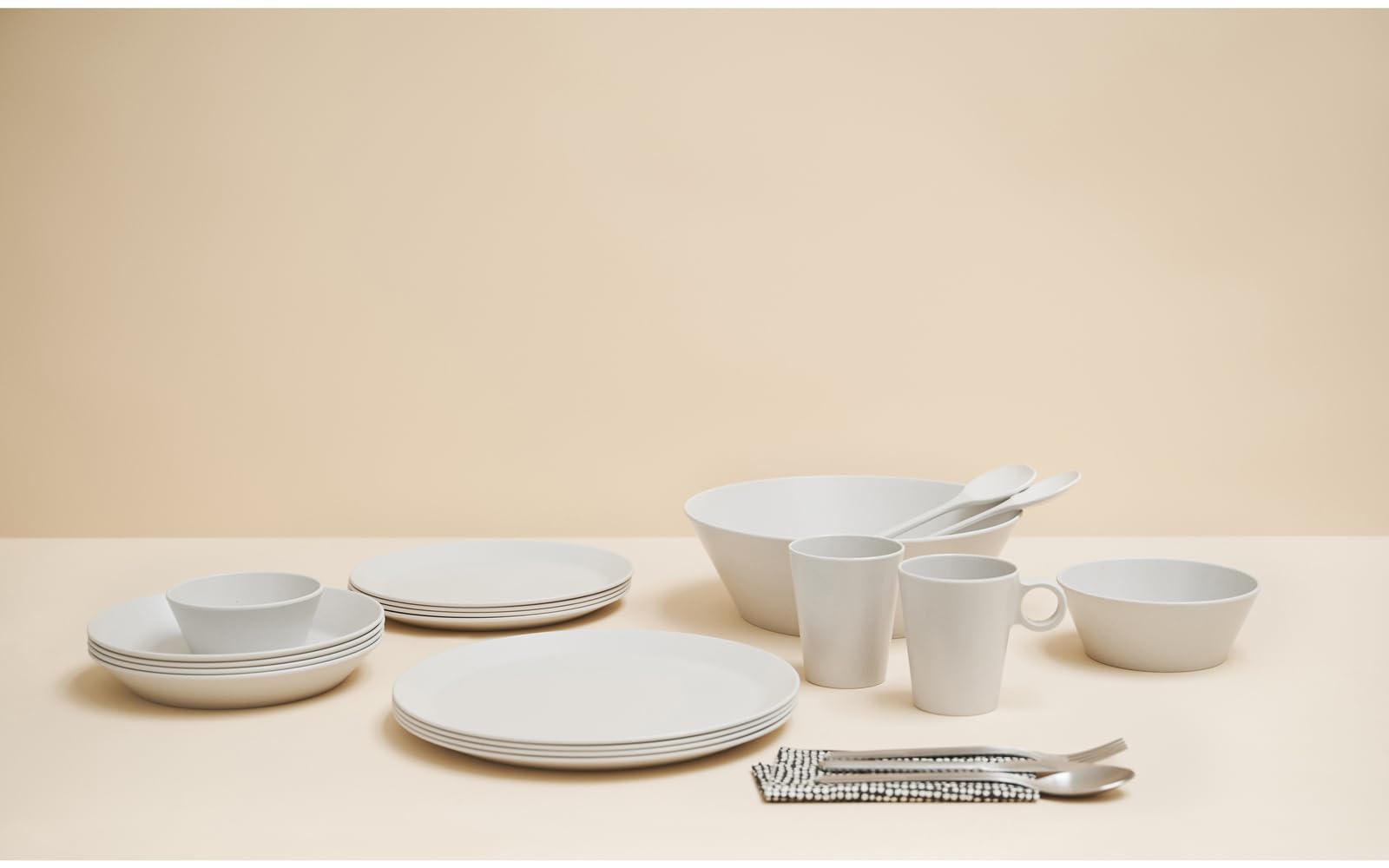 Mepal Salatbesteck Bloom 2-teilig - Stilvolles Besteck Für Outdoor Und Indoor