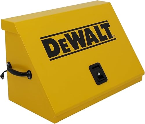 Miniatura 2 de DeWalt - Caja de herramientas triangular de 30 x 15 pulgadas, acero, color amarillo
