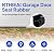 Garage Door Bottom Seals (10 Ft, Black) for Threshold Buffering, Universal Weatherproof Sealing Rubber, Seal Stripping Weather Strip, 5/16 Inch T Ends, 3-3/4 Inch Width by RTHIEAI