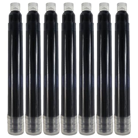 Gullor Ink cartridges Fit Jinhao Foutain Pen, Black Ink, Set of 25 PCS Cover