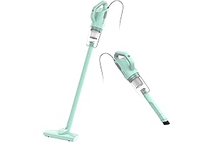 18KPa Electric Broom Broom with Vacuum For Home Apartment Office Hardwood Floors...