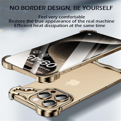 Coque dissipation thermique iPhone 16 Pro Max en alliage aluminium