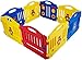 Baby Playpen for Babies Baby Play Playards 8 Panels Infants Toddler Baby Fence Safety Kids Play Pens Indoor with Activity Board