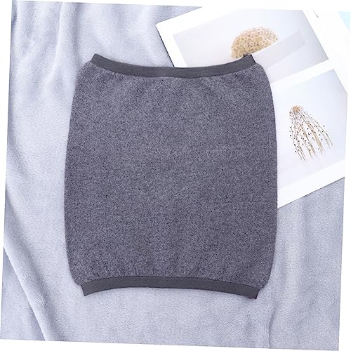 Faja lumbar y abdominal ajustable de lana color gris miniatura 6