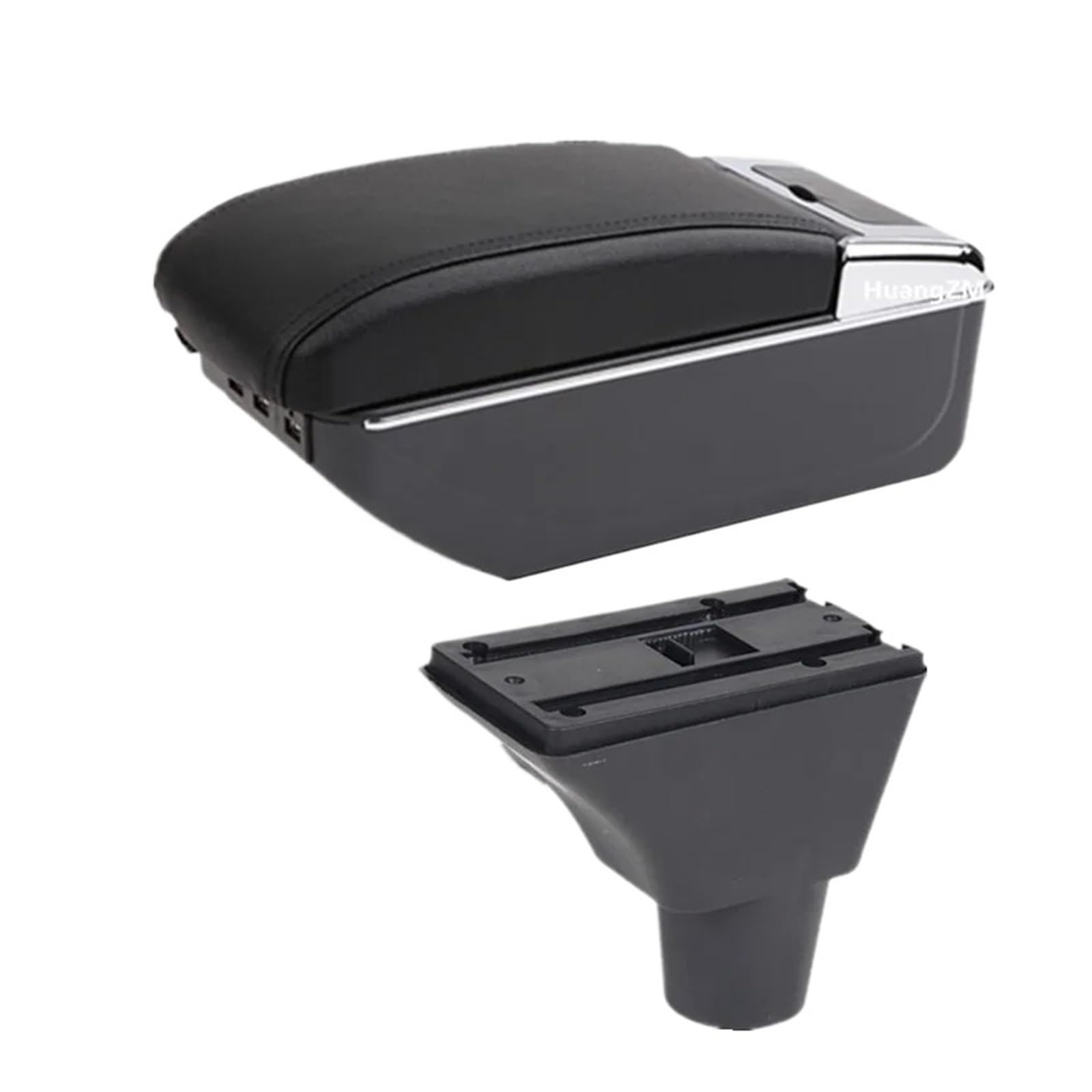 per Dacia per Sandero per Logan 2 Box Bracciolo Portaoggetti Auto