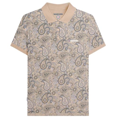 Stampa paisley con marchio Ricamo sul petto