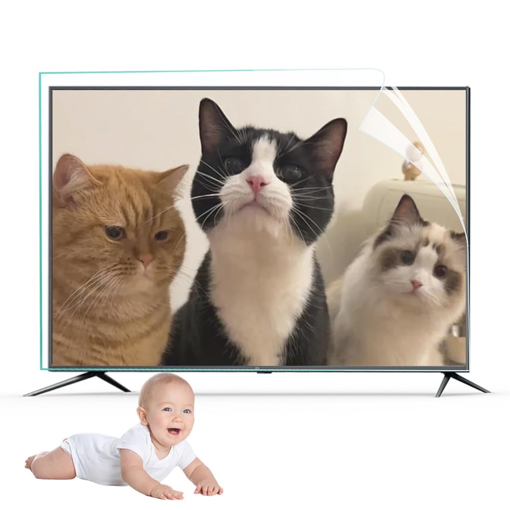 Protecteur d'écran TV 70 pouces Ultra HD Clair film anti-reflet LCD LED