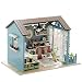 UniHobby DIY Dollhouse Miniature Kit Romantic Forest Time Wooden Dollhouse Furniture Light Gift House Toy