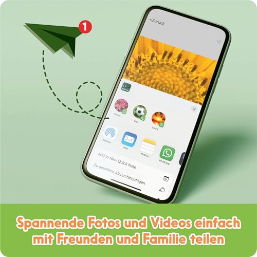 FRANZIS 67184 - GEOLINO Digitales Mikroskop, das große Entdecker-Set mit Experimentierideen für drinnen und draußen für Kinder ab 8 Jahren, inkl. 96-seitigem Begleitbuch