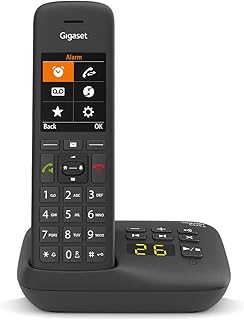 Gigaset Premium C575A Cordless Phone, Single Handset with Answer Machine and Nuisance Call Block