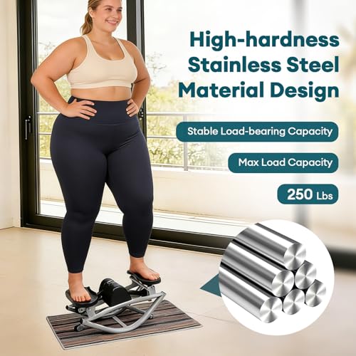 Rock Fitness Stepper, Lateral Step Rocker Side to Side for Exercise at Home by IeBilif - Used condition - Image 4