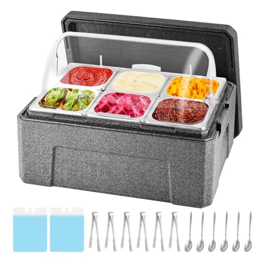 Tragaomx Insulated Serving Tray with Lid