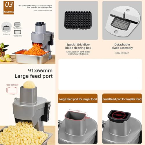Cortadora multifuncional 3 en 1 para frutas y verduras miniatura 4