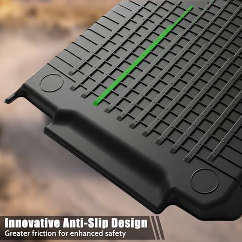 WUTGHUI TPE Floor Mats fit for Tesla Model Y Juniper 2026 2025 All Weather TPE Cargo Liner Cargo Trunk Accessories and Cargo Trunk Mats Front Rear Cargo Mat Full Set by WUTGHUI - Used condition - Image 5
