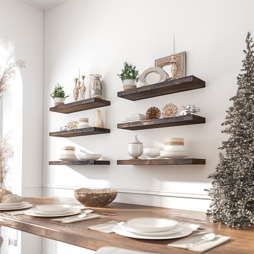 Phph Wood Floating Shelves For Wall thumb #5