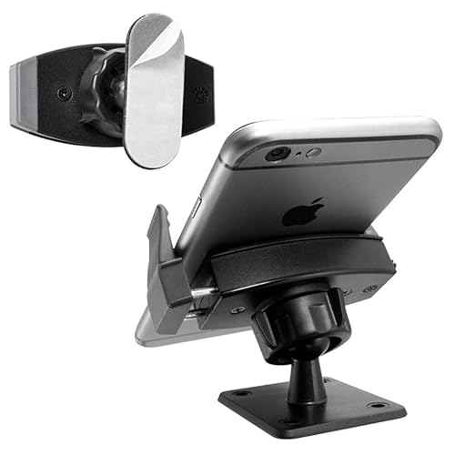 Ibolt Minipro Amps Car Mount For Iphone 5/6 / 6S Plus / 7/8 / X,Samsung Galaxy S8 / S7 / Note 4 / Note 5 / Note 8, Sony's, Lg, Motox, Htc 'S - Comes With Multiple Mounting Options #TOP1