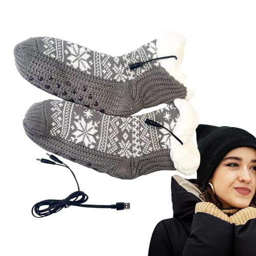 Electric Heated Socks with Rechargeable Battery