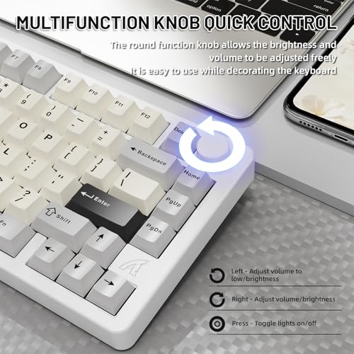 Teclado Mecánico 75% FELICON x Attack Shark X86 Inalámbrico miniatura 4
