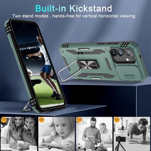 Coque Samsung S25 protège caméra coulissant pour éviter les rayures
