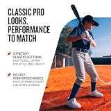 Franklin Sports - Młodzieżowe spodnie baseballowe i softball - spodnie dla chłopców i dziewcząt - szare - duże