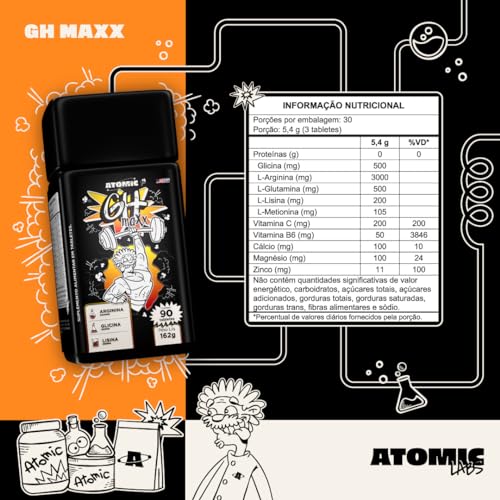 TRIO 3 - GH Max + Testofen + HMB - Atomic Labs