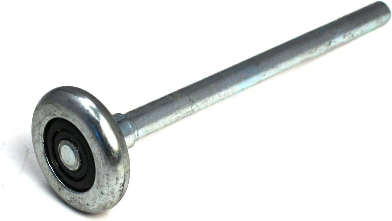 7" Steel Commercial Grade Garage Door Roller - Long Stem (16 Pack)