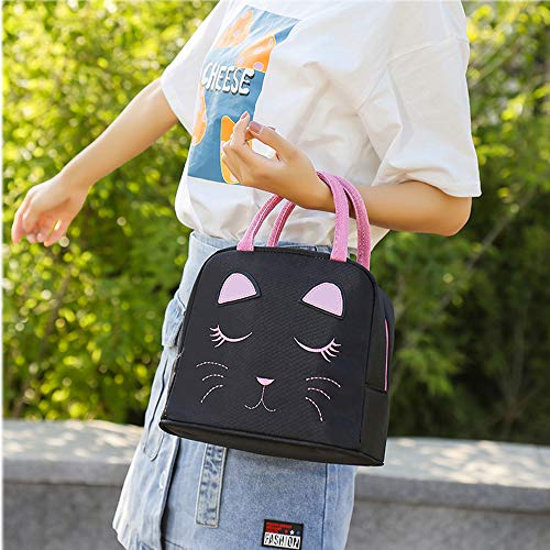 Ao Ali Victory Girls Backpacks, Waterproof Cute Backpack For Kids Toddler Girl Preschool Bookbags Elementary School Bags (Large, Black Set) #TOP6