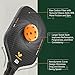 JOJOLEMON Pickleball Paddles Featuring a Raw Carbon Fiber Paddle Face and 16mm Power Polymer Core Pickleball Rackets Designed for Spin and Consistency