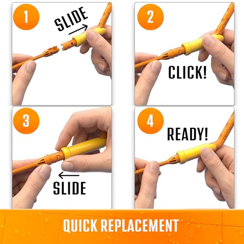 Image of FlexiSnake Drain Weasel Refill for Sink Snake Hair Clog Remover, 5 Pack