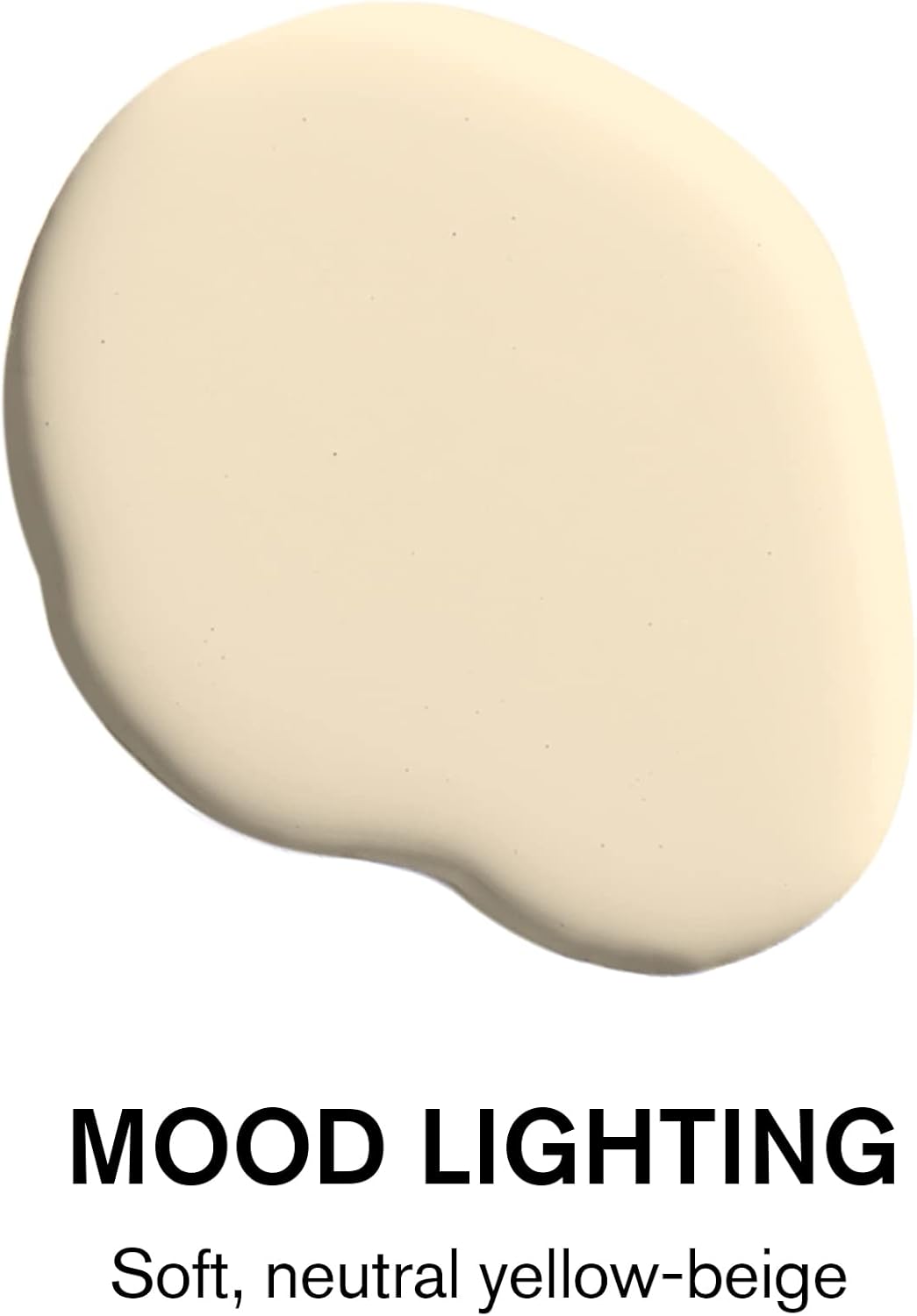 BACKDROP | Premium Interior Paint | Standard Semi Matte, Low Sheen Finish | Self-Priming, Low VOC, Green Wise Certified | MOOD LIGHTING – Soft, Neutral Yellow-Beige | 1 Gallon